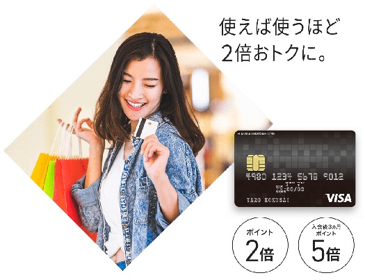 三井住友VISAデビュープラス（学生用）の特徴1